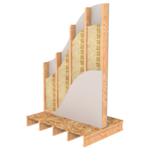 Rockwool Safe'n'Sound 16 inch O.C. For 2x4 Wood Studs