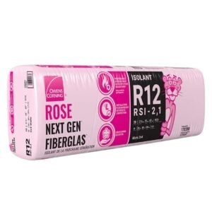 R-12 PINK NEXT GEN FIBERGLAS Insulation 15-inch x 47-inch x 3.5-inch (97.9 sq. ft.)