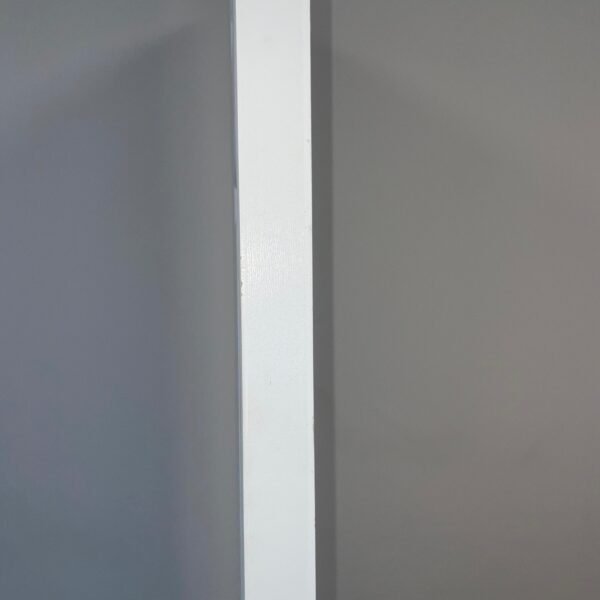 18"x80" Primed 2-Panel Square Hollow Core Interior Door Slab