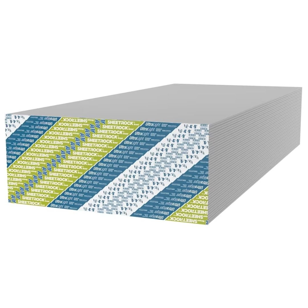 CGC Sheetrock 1/2" x 4' x 9' UltraLight Drywall Panel