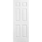 6 Panel Textured Hollow Core Interior Door by Reno Materials