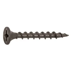 6 x 1-1/4" Drywall Screws – Flat Head, 8000pcs Bulk Pack, Coarse Thread
