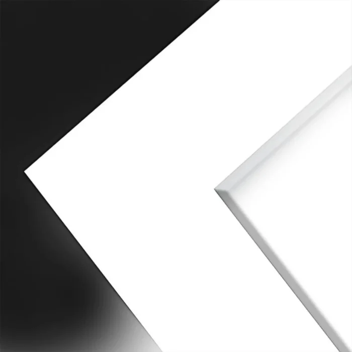 “1 Panel Shaker Solid Core Door Slab with smooth primed surface, ready for paint and noise reduction.”
