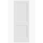 “2 Panel Shaker Solid Core Door Slab with primed finish, solid wood core, ready for painting and sound reduction.”