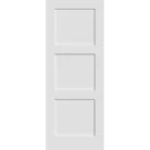 3 Panel Shaker Solid Core Interior Door – Primed and Paint-Ready Slab