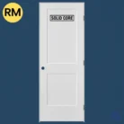 2 Panel Shaker Solid Core Prehung Interior Door