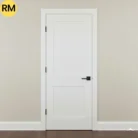 Prehung Solid Core Shaker Door Frame Close-Up