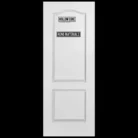 2 Panel Arch Hollow Core Interior Door with Reno Materials Logo