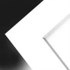 2 Panel Shaker Solid Core Pre-Hung Interior Door with smooth white finish and modern minimalist design