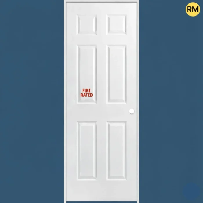 Complete Prehung Fire Rated Door Kit with Hinges Prehung Fire Rated Door with Hinges and Frame