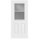 Polytex Steel Prestige Collection Exterior Door with 1 Lite Glass