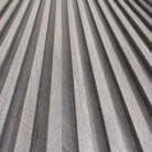 Black Forest WPC fluted wall panels for interior accent walls – 4-track louver system