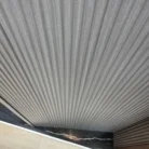 Dark grey vein 11-track fluted WPC wall panels close-up real shade GTA