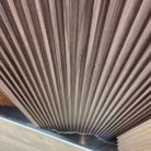 Zebrano waterproof WPC wall panels bathroom kitchen