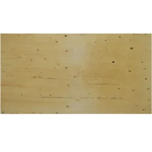 3/8 in. x 4 ft. x 8 ft. Standard Spruce Plywood sheet for residential and commercial construction projects in Ontario.