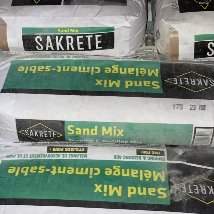 SAKRETE Sand Mix Ontario and GTA SAKRETE Sand Mix 30 kg for Ontario and GTA concrete renovation projects