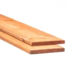Pressure treated boards and lumber bundle for decks fencing and landscaping
