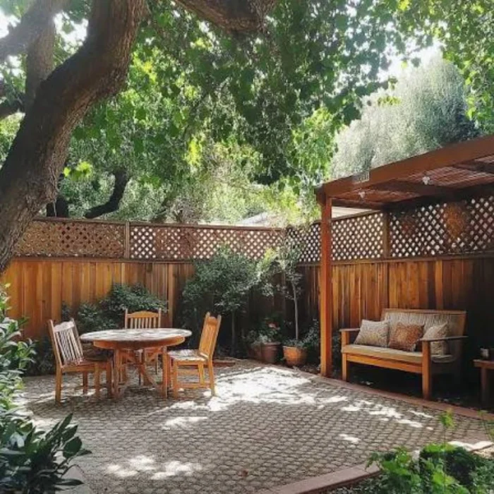 Installed Pressure Treated Boards & Lumber Installed pressure treated boards and lumber used for an outdoor residential project