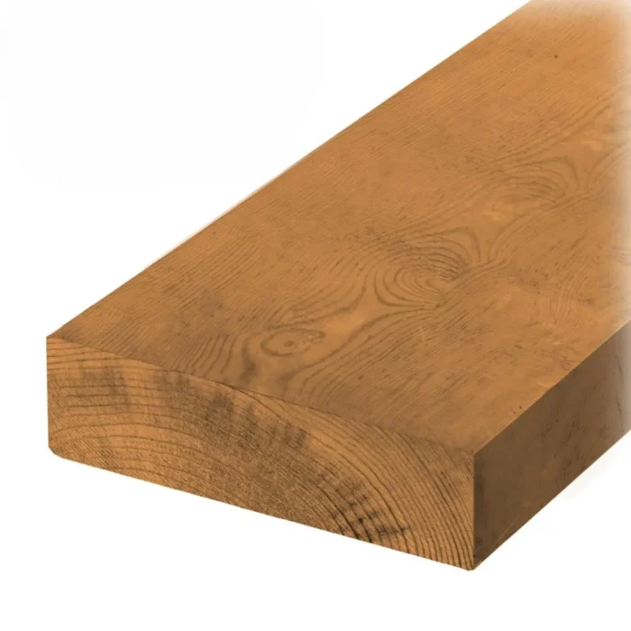 Pressure Treated 2 x 6 x 8 ft Premium Brown Lumber Pressure treated 2 x 6 x 8 ft premium brown lumber for decks and outdoor construction
